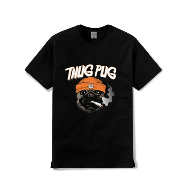 Thug Pugs logo t-shirt